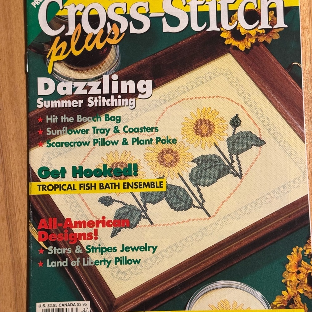 Cross-Stitch Plus Magazine July 1994